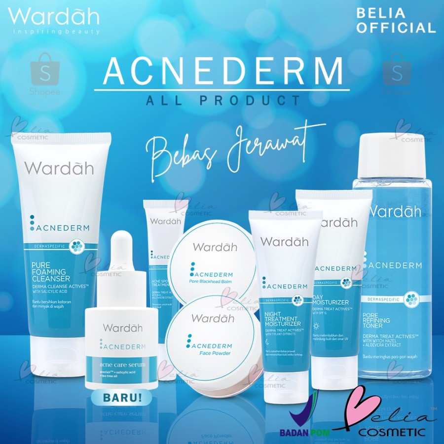 Awas Jangan Sampai Salah, Ini dia Urutan Memakai Skincare Wardah Acnederm yang Benar